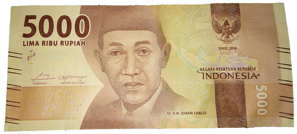 indonéské peníze